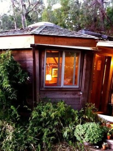 A photo of the beloved yurt at Esalen where I used to live