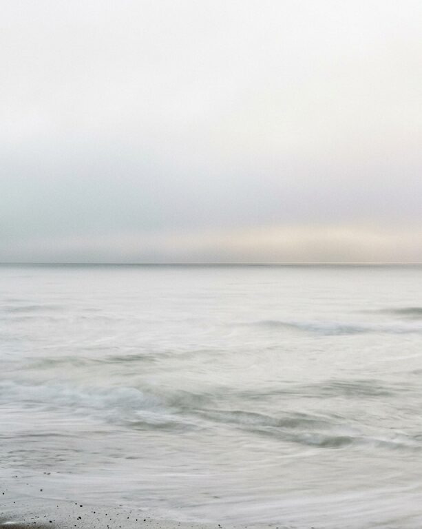 142 fine art foggy seascape the ocean and sky near