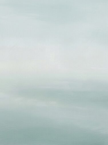 Abstract coastal morning sea mist