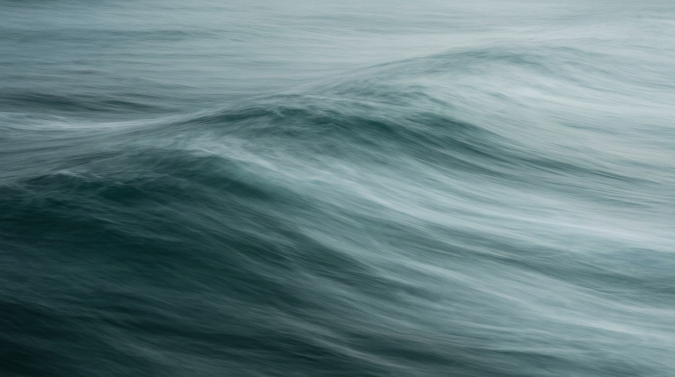 Abstract long exposure water