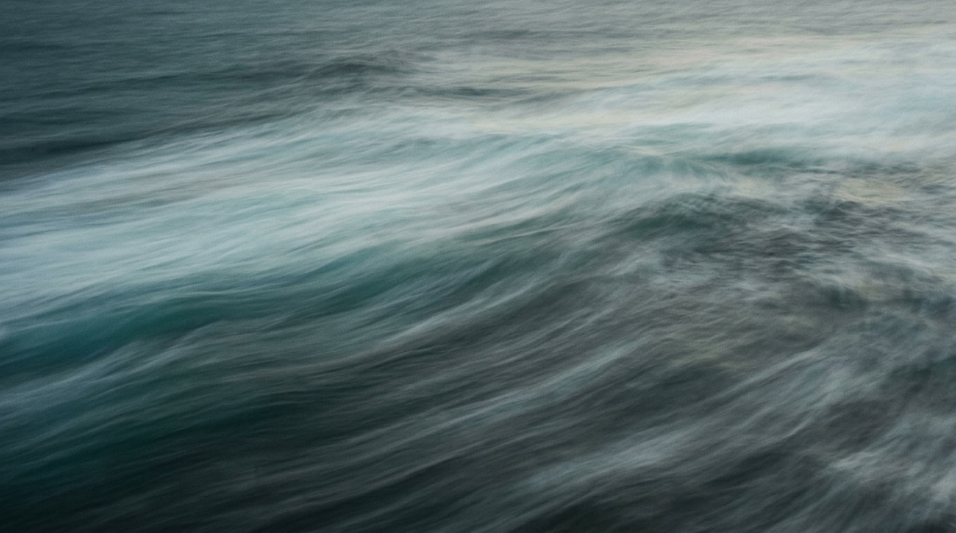 Abstract long exposure water