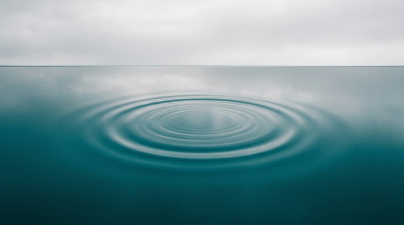 Quiet ocean at dusk — uplifting quotes for hard times — Annie Wright therapy