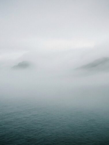 Sea fog moving over water d1b