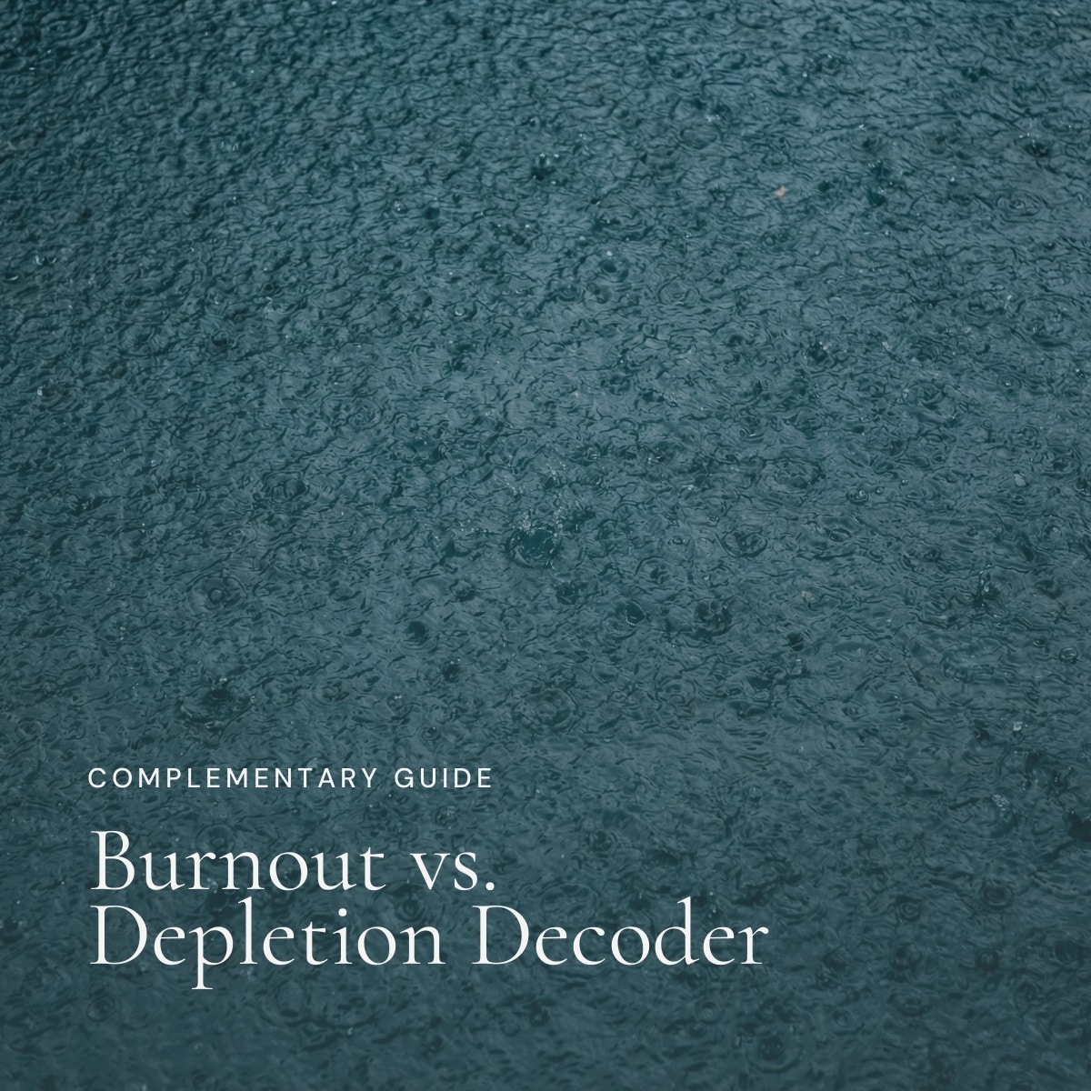 Burnout vs. Depletion Decoder